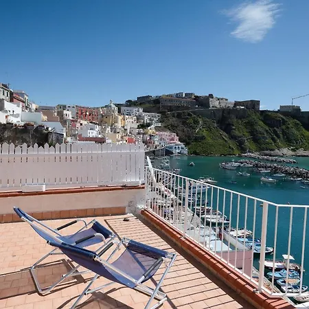 La Romantica - Corricella Exclusive Terrace Apartment Procida