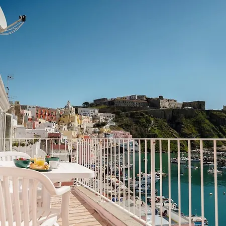 Apartment La Romantica - Corricella Exclusive Terrace Procida